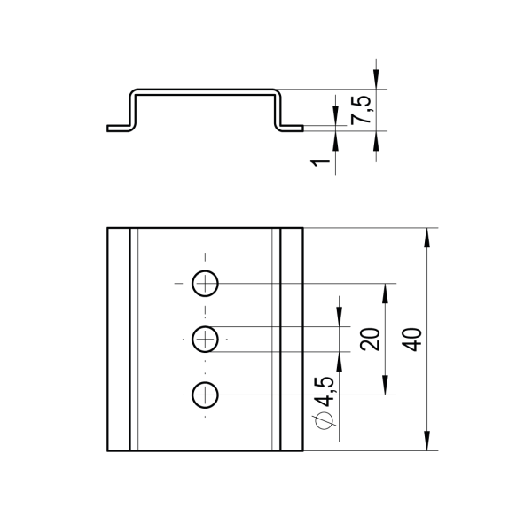 JZ-13 — masszeichnung