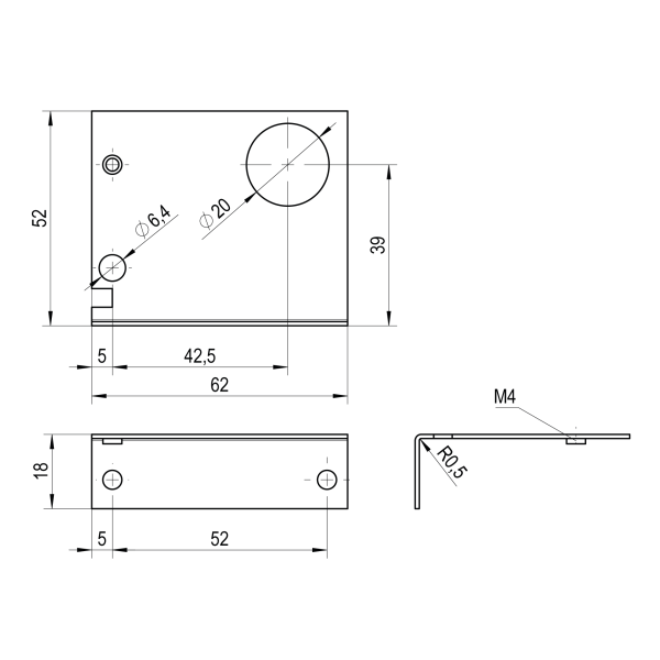 JZ-20-1 — masszeichnung