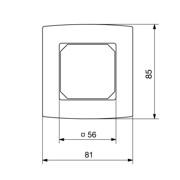 JZ-090.100 — masszeichnung